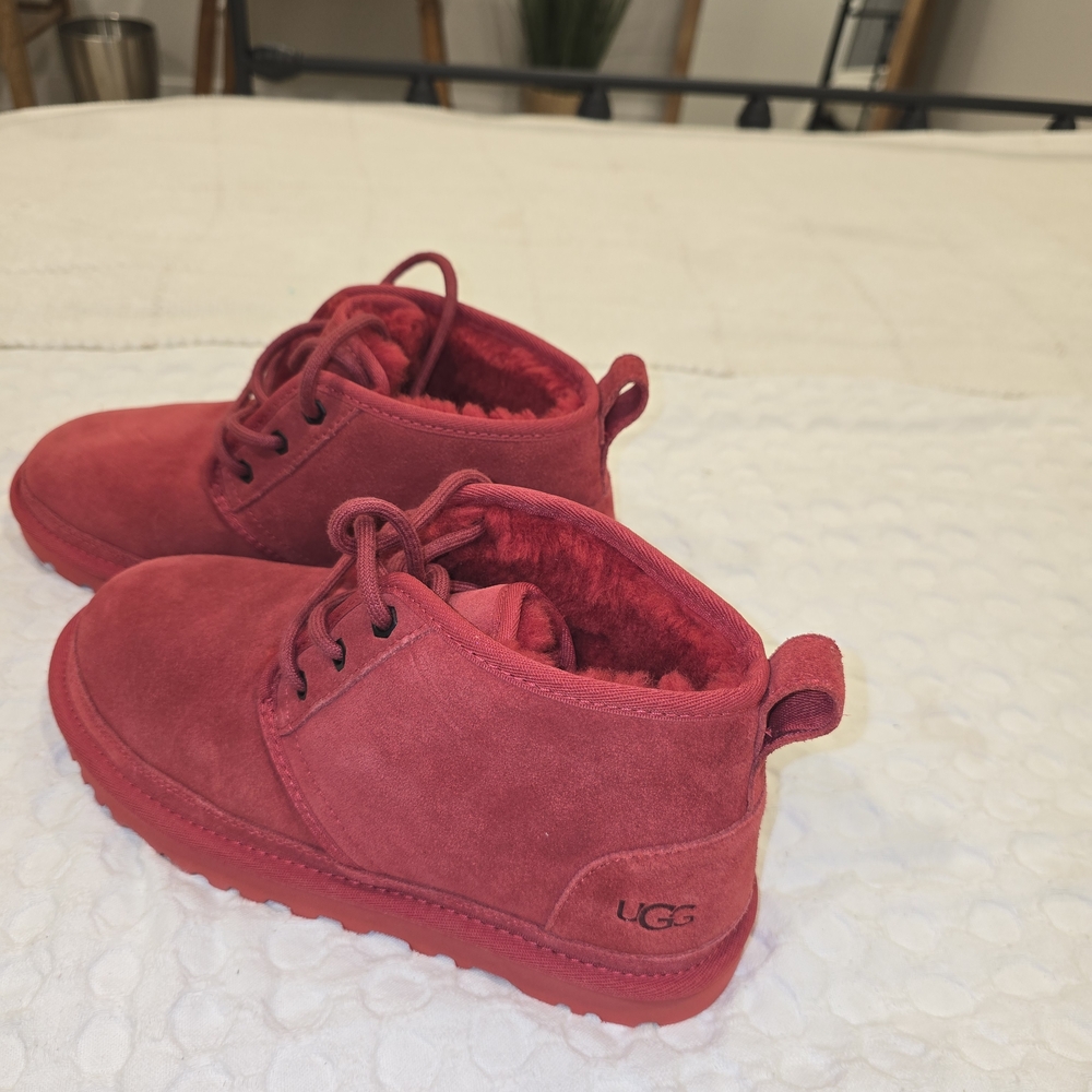 UGG Women's Red Suede Boots